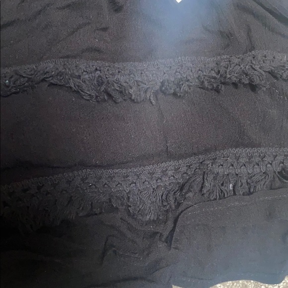 NWT Volcom black gauzy mini skirt - Picture 2 of 5